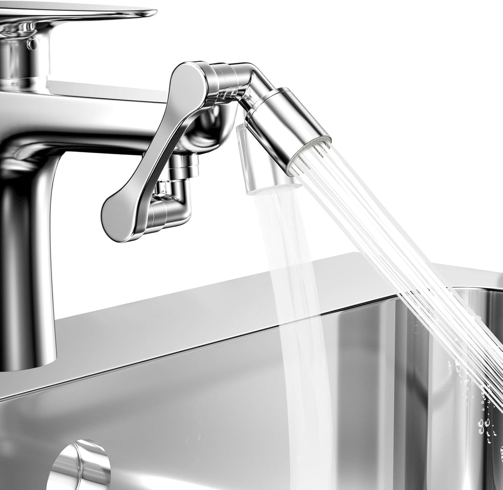 Adaptador Giratorio 360° para Grifo | Tecnología de Ahorro y Máxima Comodidad💦