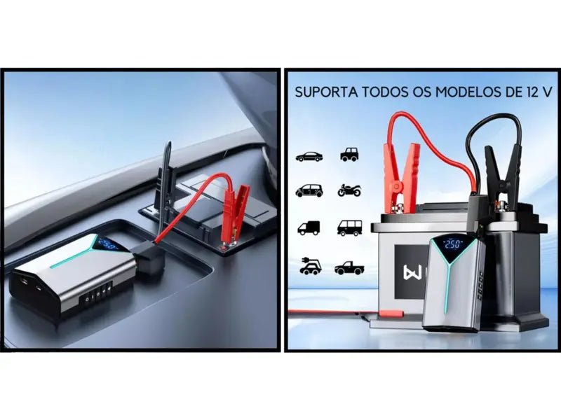 Compresor + Auxiliar de partida 🧰