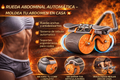 🔥 Rueda Abdominal Automática Pro con Rebote Inteligente 💪