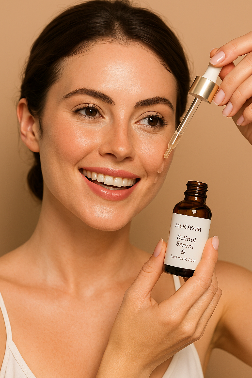 "Sérum MOOYAM: Renovación Antienvejecimiento con Retinol, Ácido Hialurónico y Poder Antioxidante"💆‍♀️