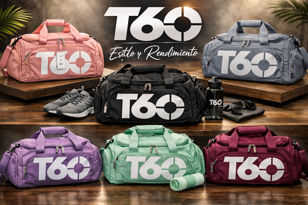 Bolso & Mochila Deportiva T60 2 en 1 –  Impermeable con Compartimento para Calzado💼