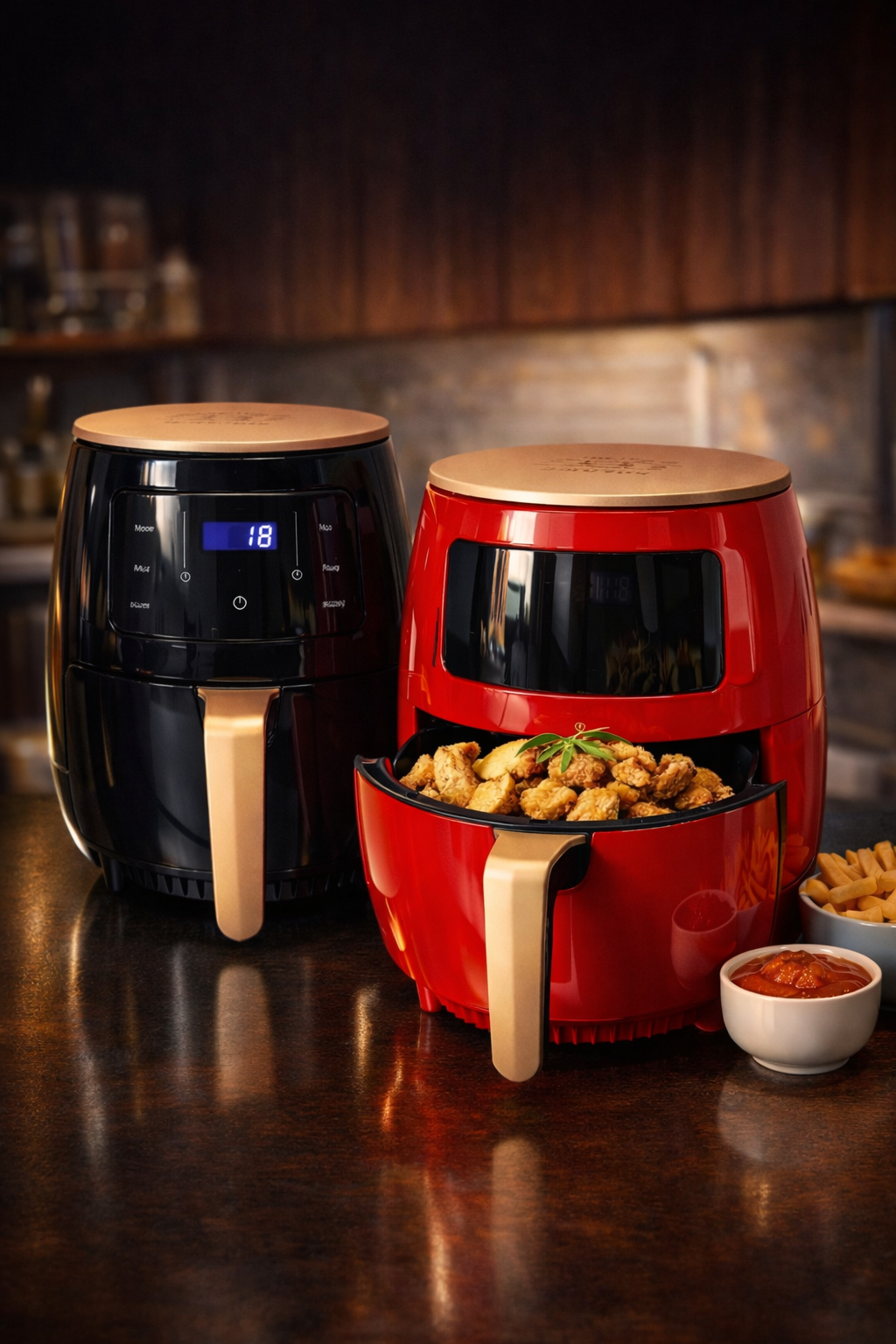 👉 Freidora de Aire Pro Home 6L – Control Táctil | Cocina Saludable sin Aceite🍟