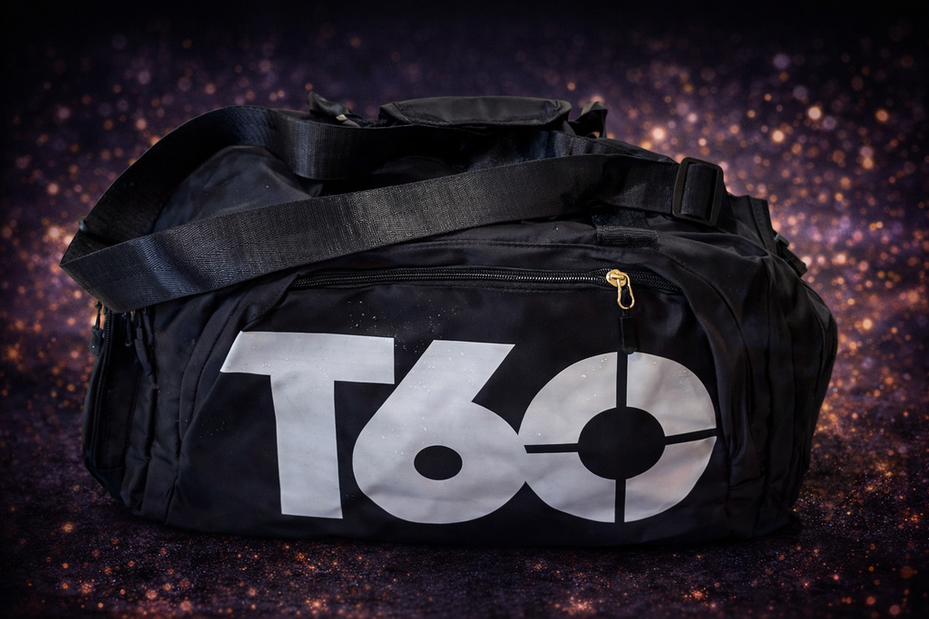 Bolso & Mochila Deportiva T60 2 en 1 –  Impermeable con Compartimento para Calzado💼