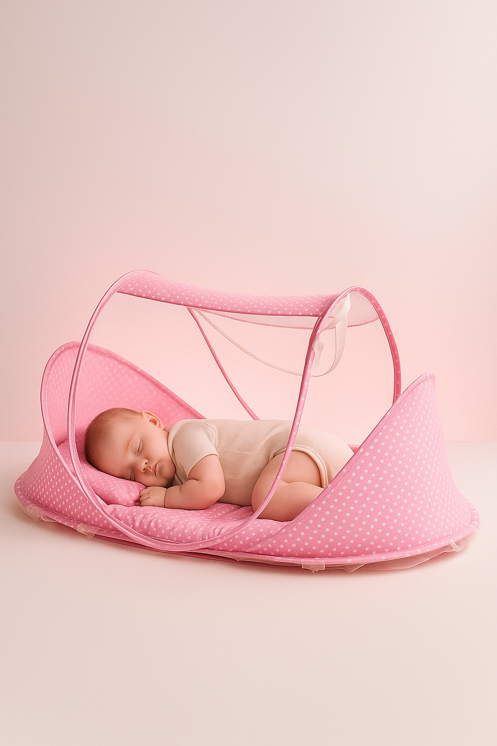 ✨ MOSQUITERO CUNA PORTÁTIL PARA BEBÉ - PRACTICIDAD, SEGURIDAD Y BIENESTAR🌙