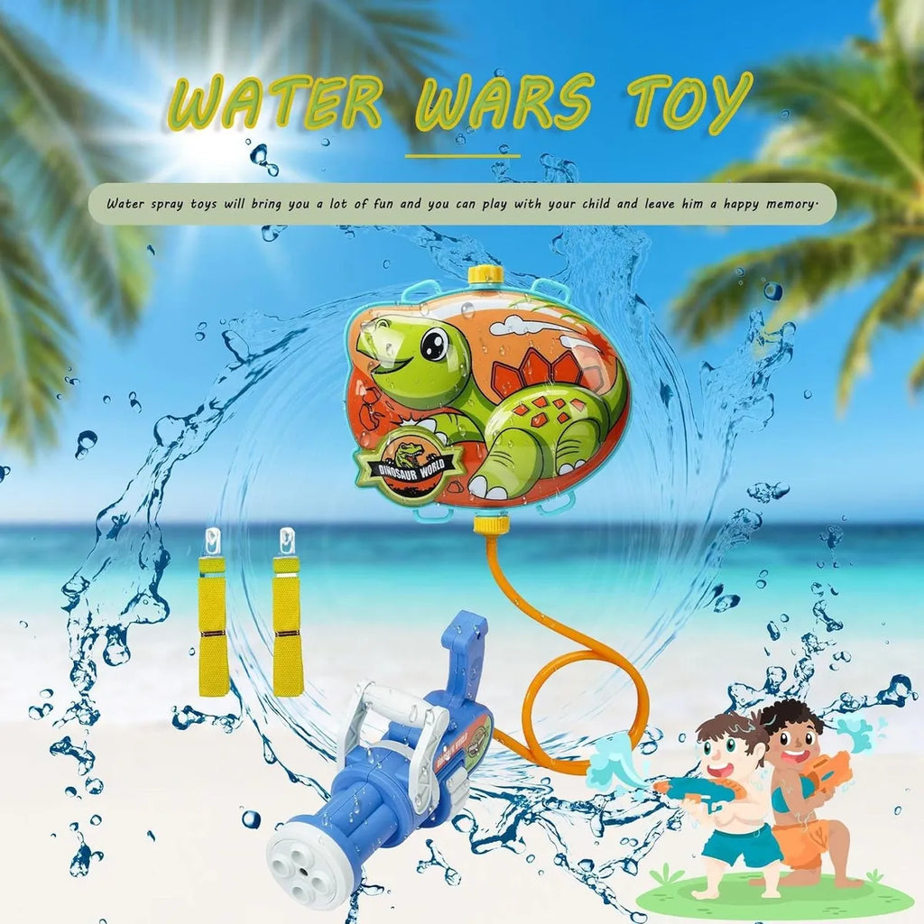 Mochila Pistola de Agua con Tanque | ¡Juegos Sin Fin!💧🌞