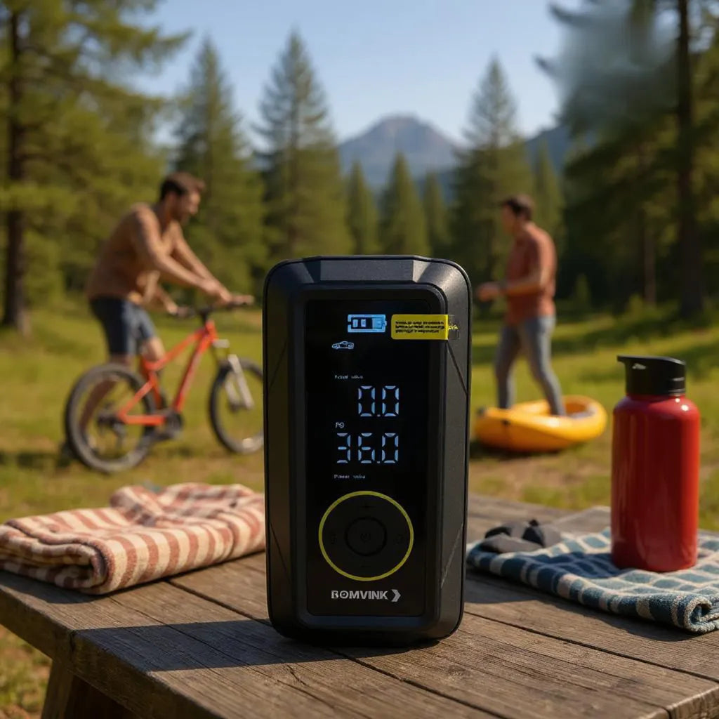 Compresor Digital Portátil BOMVINK