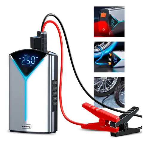 Compresor + Auxiliar de partida 🧰